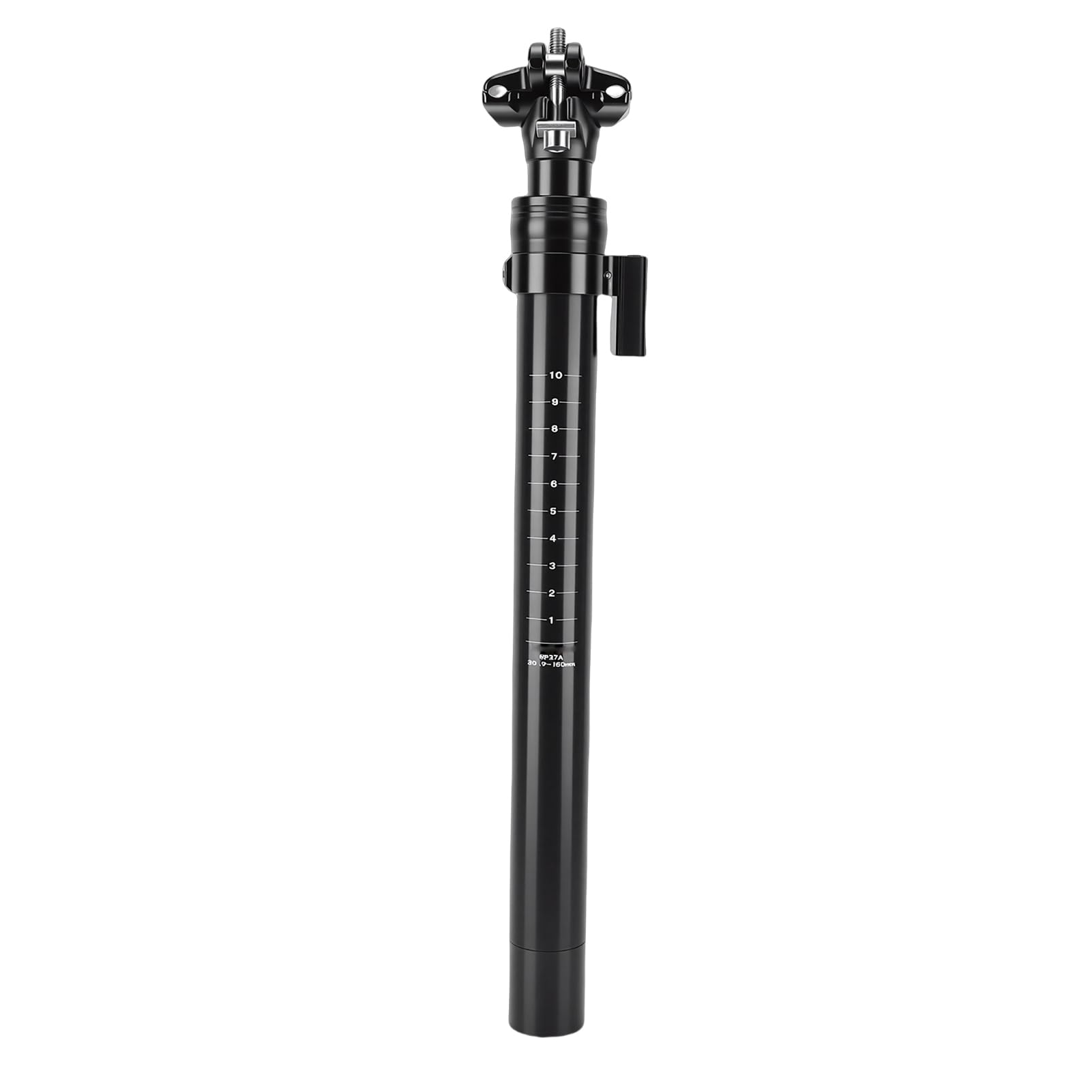 Sztyca Rowerowa, Sztyca Rowerowa ze Stopu Aluminium, Podróżna 150 Mm do Rowerów Szosowych, Górskich i Terenowych (30,9 mm)