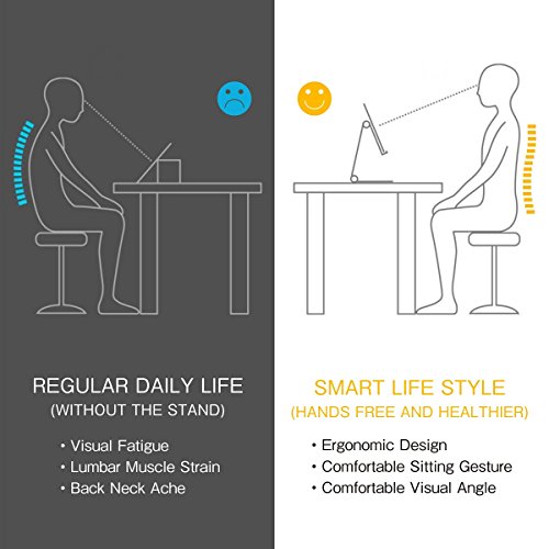 Suporte para Nintendo Switch, suporte para tablet de vários ângulos para iPhone X 8 7 6 Plus, Galaxy