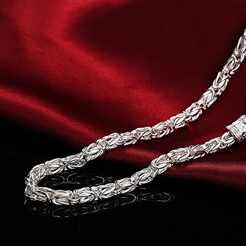 Collier chaîne de Robinet 5mm en Finition Miroir Durable de 20 Pouces - 5