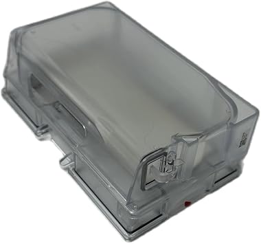 صندوق غبار الروبوت الأصلي + الفلتر. متوافق مع سلسلة Roborock S7. صندوق غبار Topaz SC مع فلتر HEPA. حاويات جمع الغبار