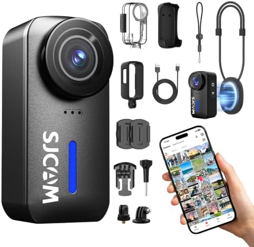 SJCAM C200 — šoninis vaizdas