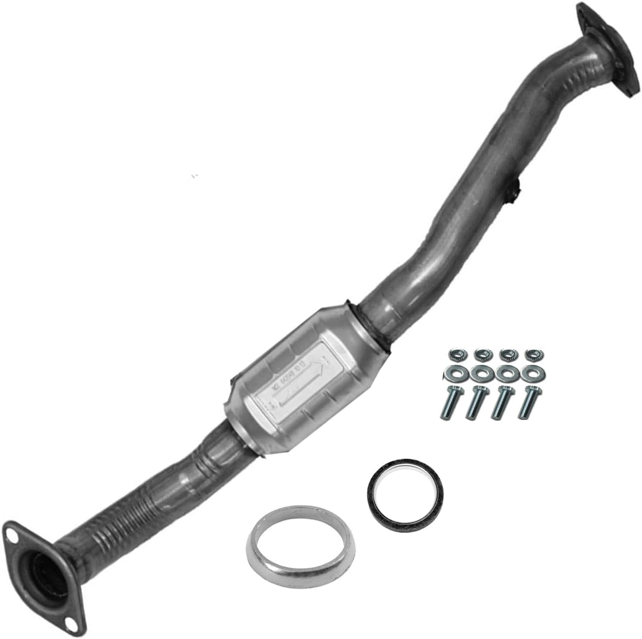 Front & Rear Catalytic Converters Replacemen for Toyota Highlander 2009-2013, 2.7L