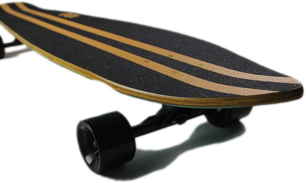 DINBIN 42 Inch Drop Through 8 Ply Maple Complete Longboards Skateboard,Cruising,Freeride Slide,Freestyle and Downhill Freestyle Cruiser for Teens or Adults