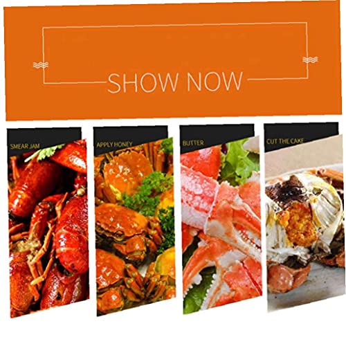 3pcs Aragosta Crayfish Cracker preleva cucchiai con Scatola Big Peel Gamberetti Seafood Tool Pinze Pinzetta Pinzetta Pinze - immagine 4