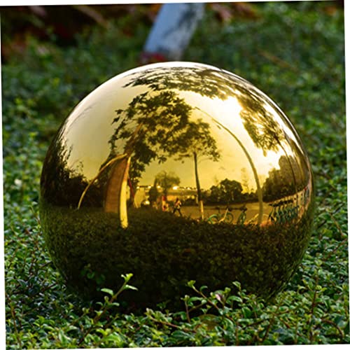 Bola de mirada de acero inoxidable: set de 6 adornos de espejo para el jardín 5