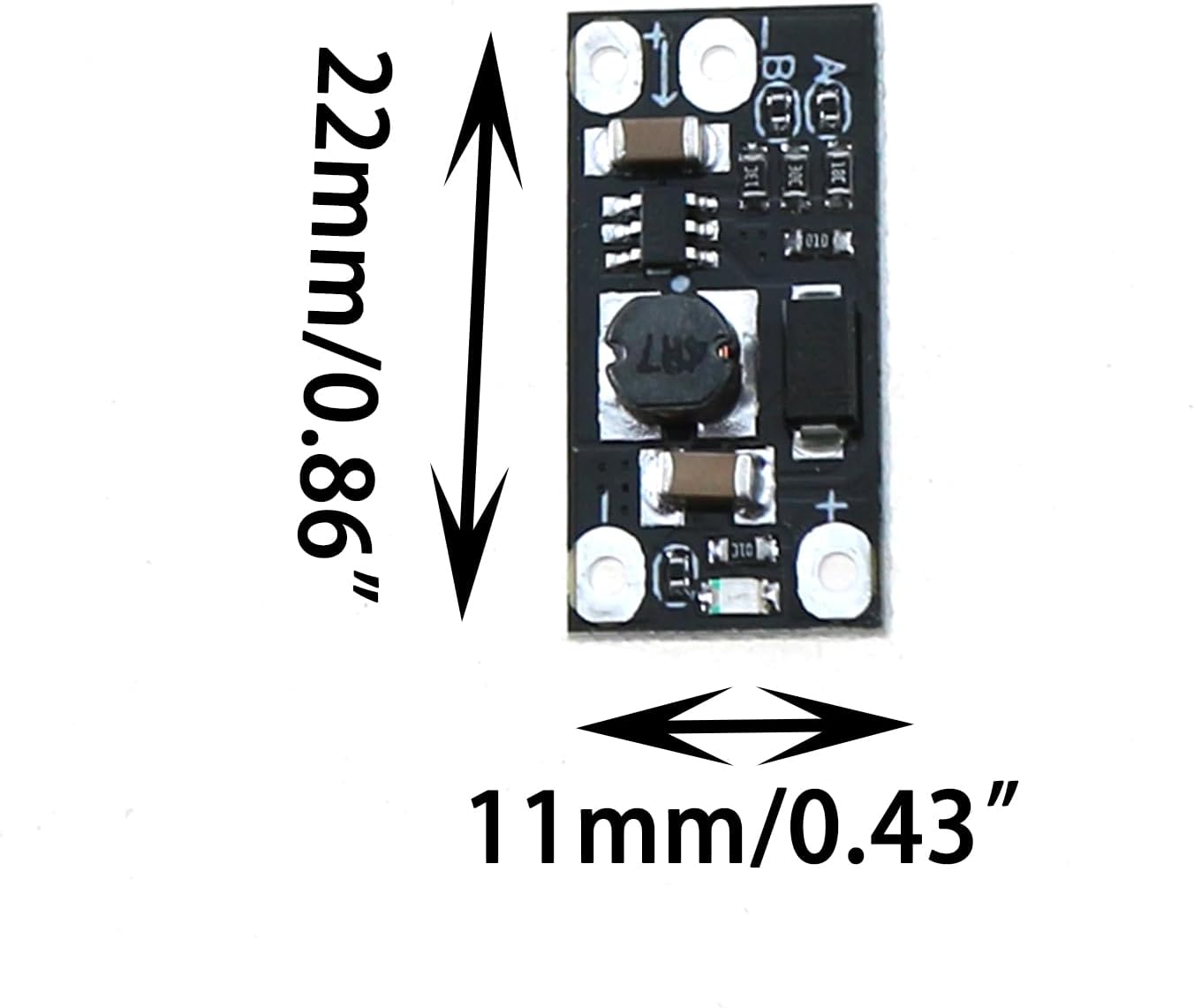 TAODAN 12PCS Robots Multifunctional Mini Boost Module 3.7V to 5V/8V/9V/12V Boost Board DIY Voltage Module image 5