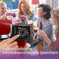 Bosch Tassimo My Way 2 Kapselmaschine TAS6503 Kaffeemaschine by, Wasserfilter, über 70 Getränke, Personalisierung, vollautomatisch, einfache Zubereitung, 1.500 Watt, 1,3 Liter, rot – Ansicht 4