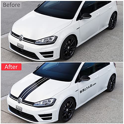 Adesivo a Strisce per Cofano, Auto da Corsa