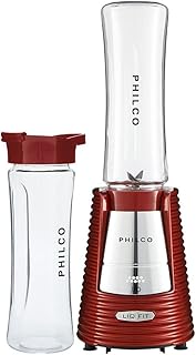 Liquidificador Fit Retrô Philco Blender Vermelho 300W 127V - Produto 7 mais recomendado com 4.4 estrelas