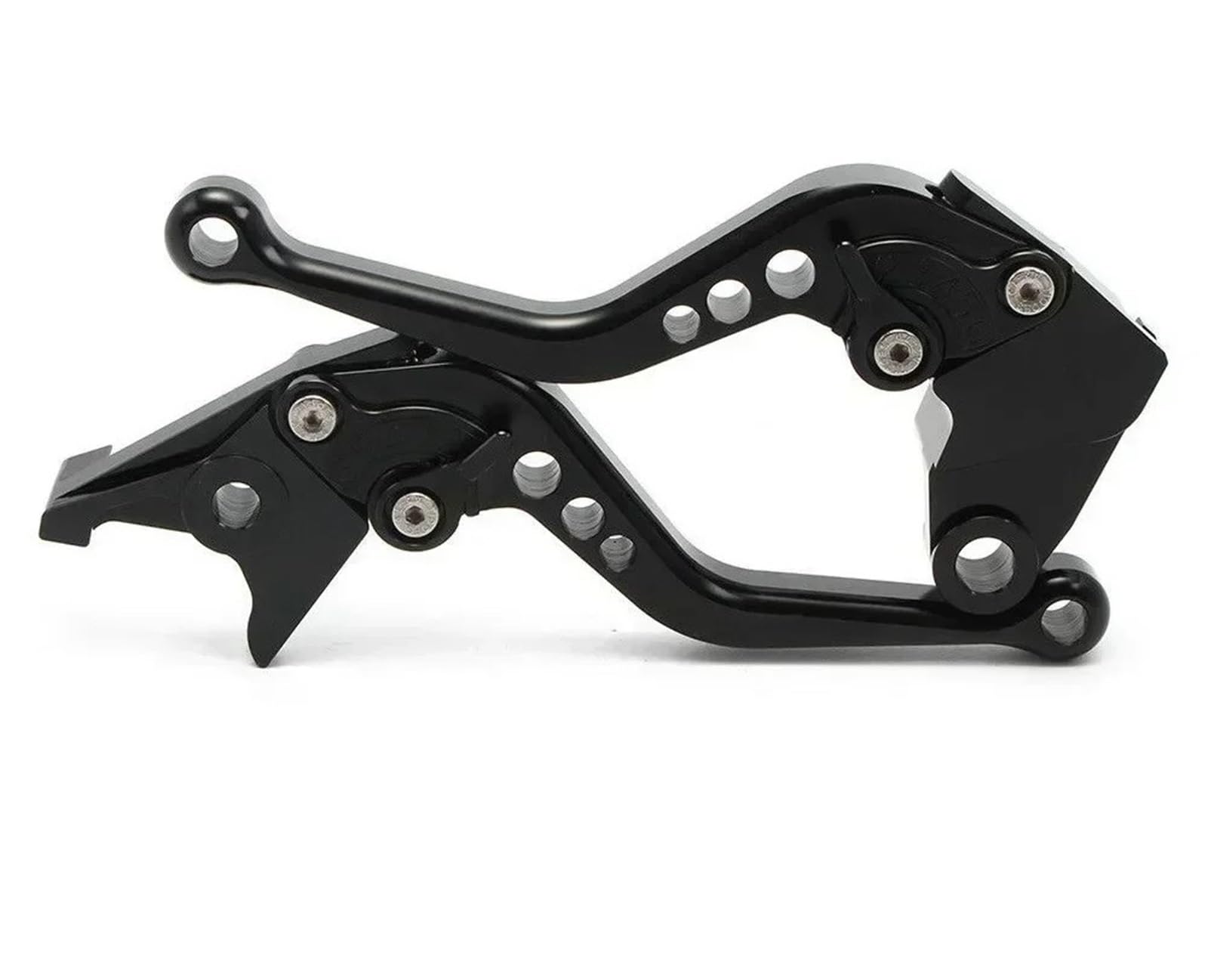 BmNJvi Short Motorcycle 7/8" 22mm Adjustable Brake Clutch Levers for Z1000, Z1000SX for Ninja 1000/Tourer, Z750R, ZX10R, ZX6R/636
