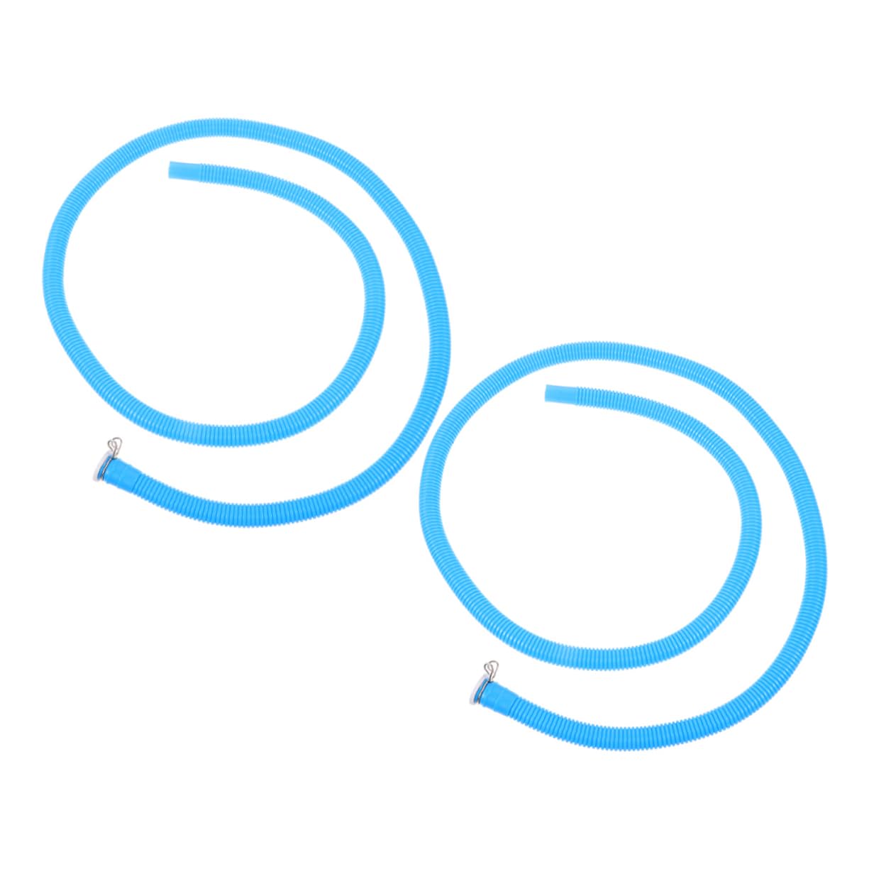 HOMSFOU 5 Set Tubo Ingresso Lavatrice Kit Tubi Aria Condizionata Di Alimentazione Della Lavastoviglie Estensione Lavatrice Tubo Prolunga Pe Blu 2 Pezzi*5