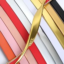 500m Banda en U para Bordes de Muebles, Banda de Borde de Chapa Autoadhesiva en Forma de U, Junta De Borde Cinta De Sellado Decorativa Autoadhesiva, para Bordes(Size:5mm,Color:amarillo veta de madera)
