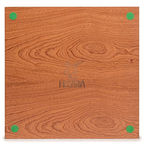 Husaria Professional Staunton Tournament Chess Board, No. 5, 18.9 Inches #TOP4