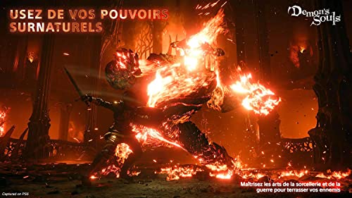 Sony, Demon’s Souls PS5, Jeu d'Action RPG, Édition Standard, Version Physique avec CD, Langue : Français, 1 joueur, PEGI 16, Pour PlayStation 5