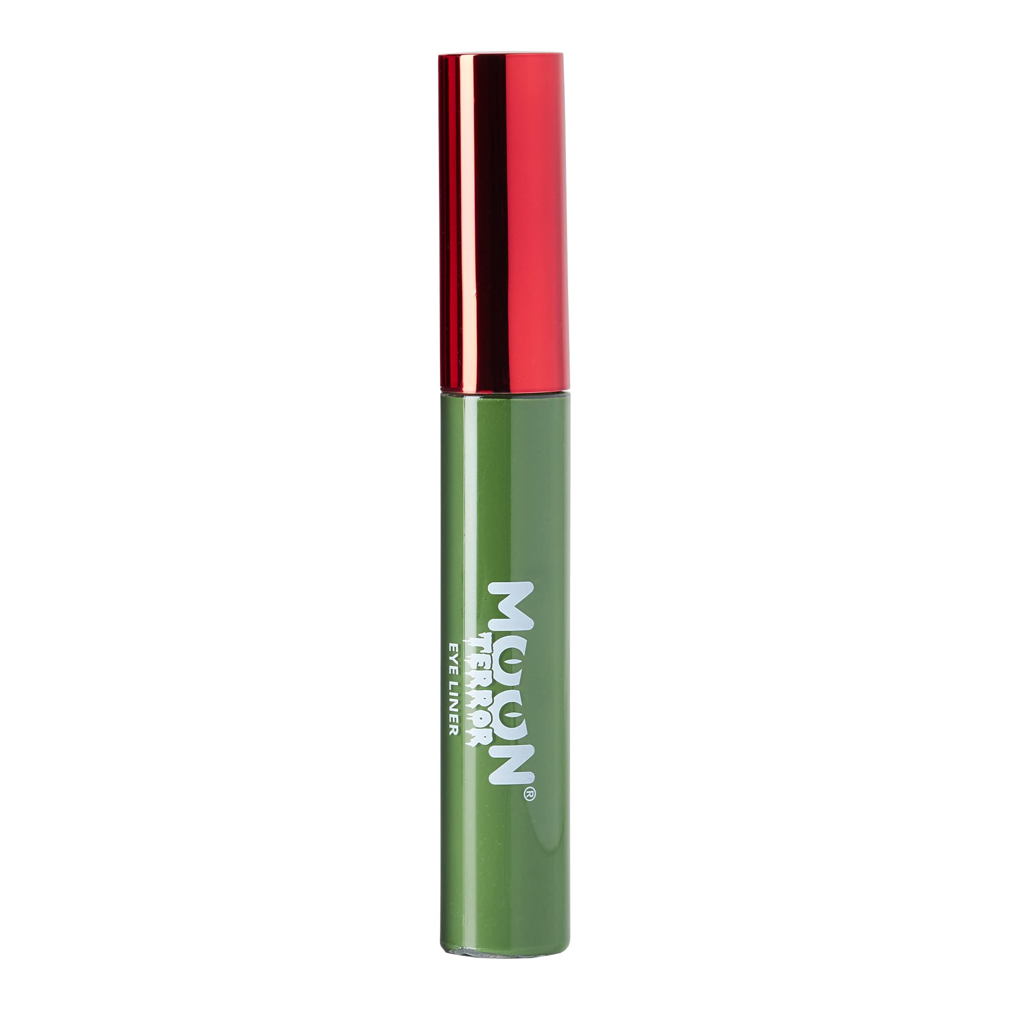 Moon Terror - Halloween Eye Liner - 10ml - SFX Make up for Halloween Vampire Zombie Theatre l Special Effects Make up (Zombie Green)