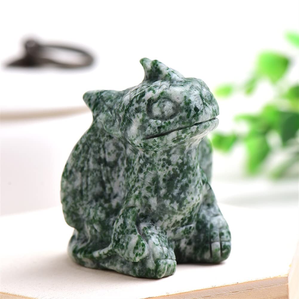 lleno de textura Decoración de cristal Obsidiana natural Cuarzo Muñeca Dragón Cristal tallado a mano Regalo Artesanía Decoración del hogar Arte Figura coleccionable Decoración del hogar Hermosos regal