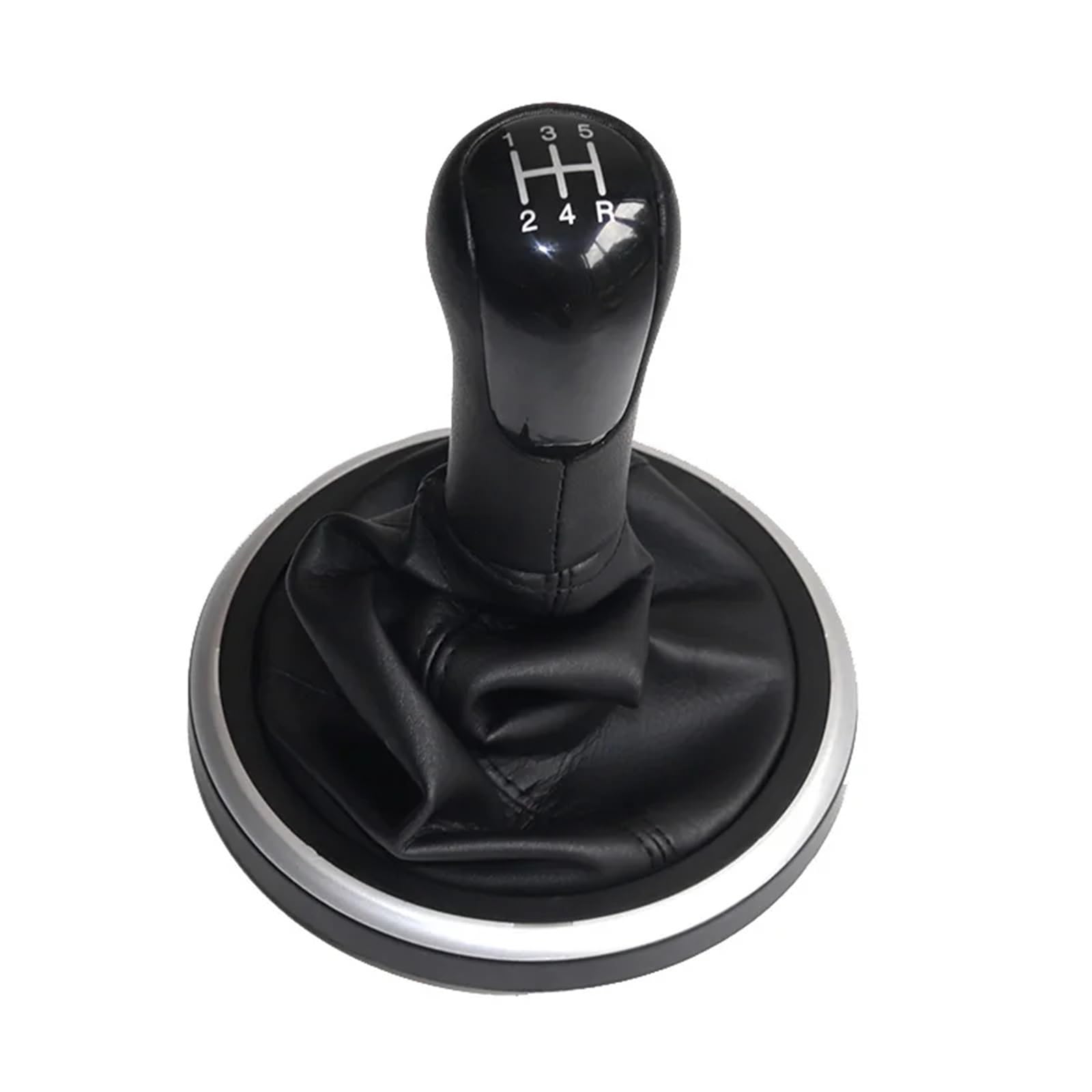 HSUKIHO Car Shift Knob Cover for Fiesta for Fusion for Transit for Connect 2002+ Car Shift Gear Knob Lever Gaitor Boot Cover