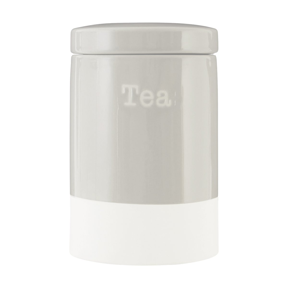 Jura Tea Canister, Grey, Stoneware