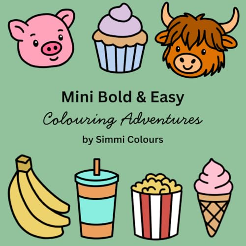 Mini Bold and Easy Colouring Adventures image 2