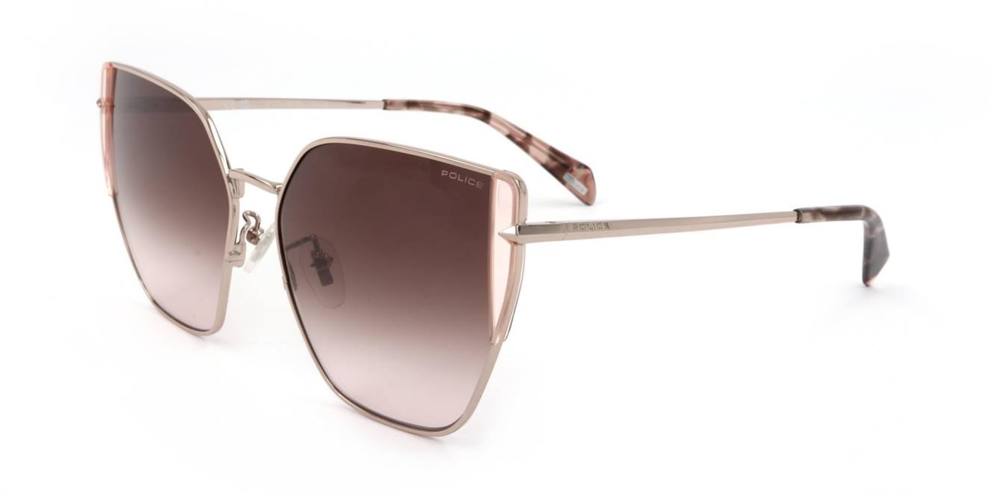 Police Gafas de Sol SPLL38 Shiny copper gold 57/16/140 Mujeres