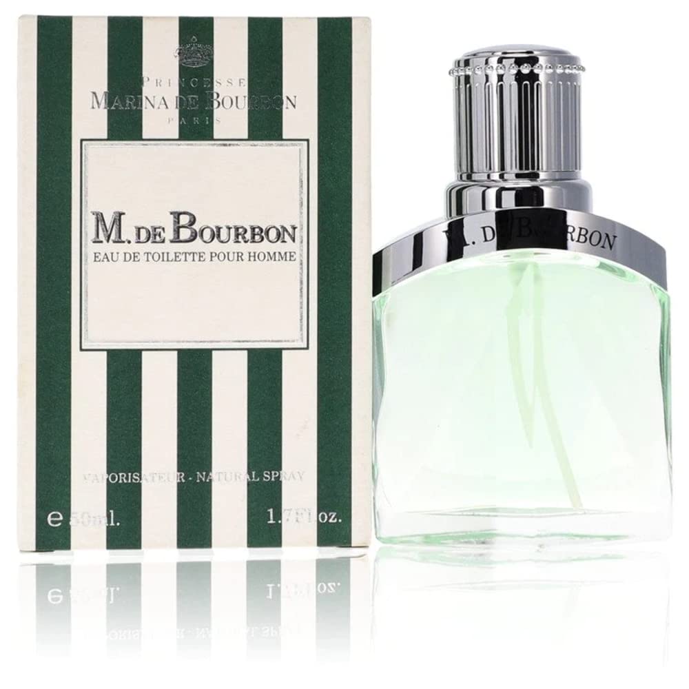 De Bourbon By Marina De Bourbon For Men. Eau De Toilette Spray 1.7 Ounces