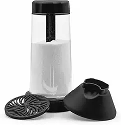 Tapioqueira Polvilhador Porta Tapioca Manual Portátil Para 500g Goma Tapioca Polvilhada – Ideal para Preparar Tapioca, Panquecas Perfeitas com Peneira Prática