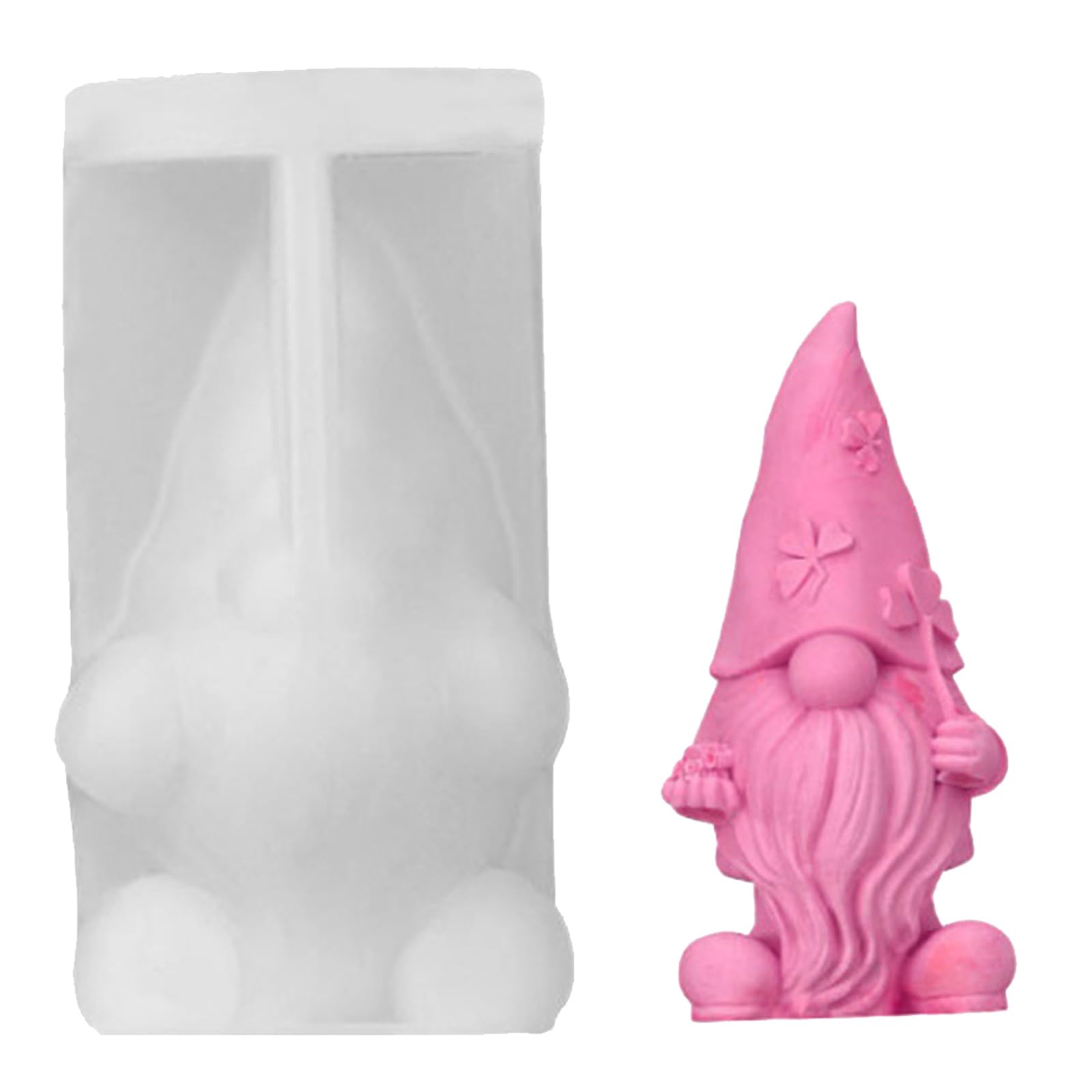 NEWFT Silicone Dwarf Making Candle Silicone Soap Creative Decorative Present for Craft Enthusiasts