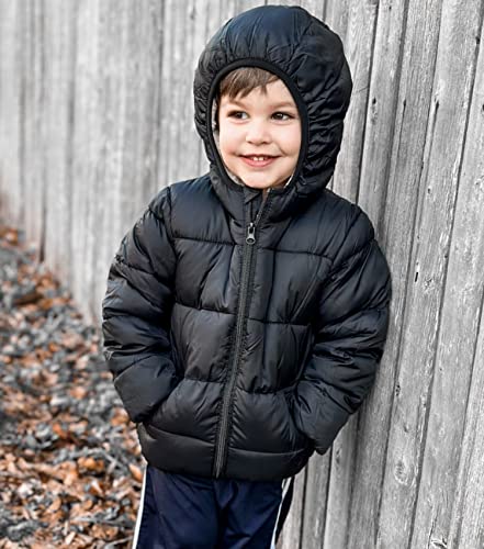 BFUSTYLE Toddler Winter Coats Hooded Infants Fleece Jacket Thickened Jacket for Baby Girls Boys 1-5T2