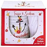 Gruss und Co 46481 Tasse-Socken-Set Schwesterherz