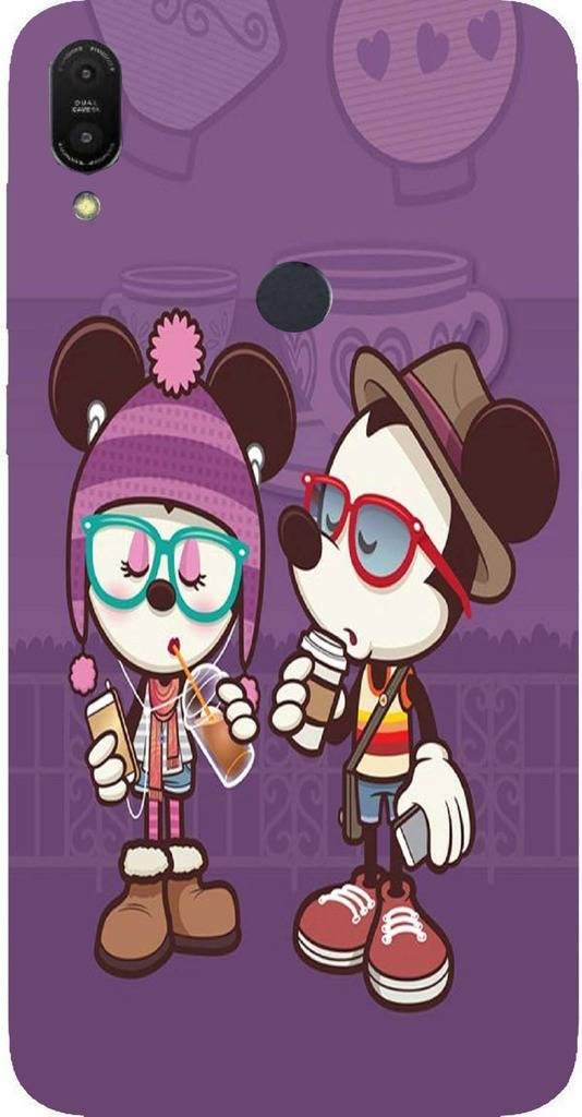 RIDA TECHSilicon Back Cover for Asus ZenFone Max Pro M1 (Multicolor, Flexible Case)