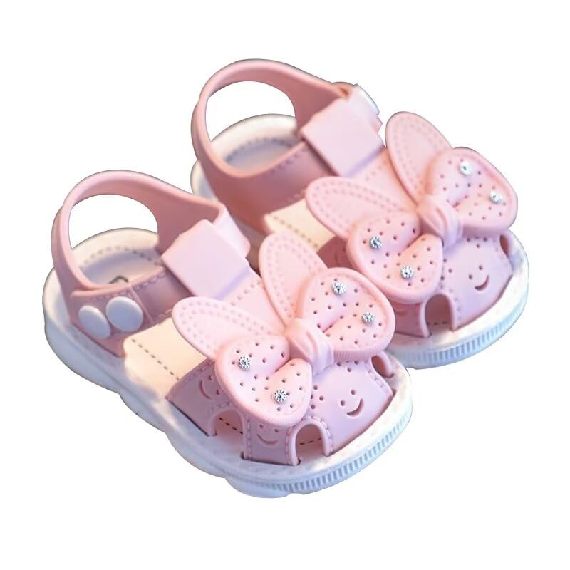 Infant Girl Lovely Bowknot Fashion Summer Sandals for Outdoor Indoor Walking