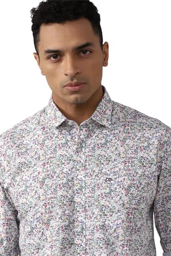 Image of Peter England Men's Cotton Slim Fit Shirt