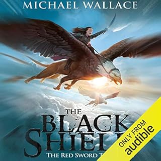 The Black Shield Audiolibro Por Michael Wallace arte de portada