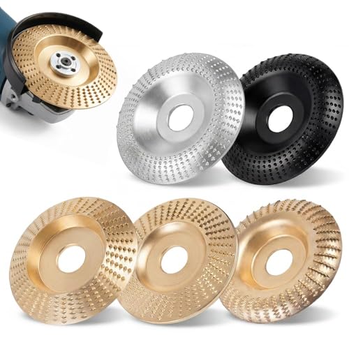 Disques à sculpter le bois pour meuleuse, finis les blocages avec ces 5 dents - 2