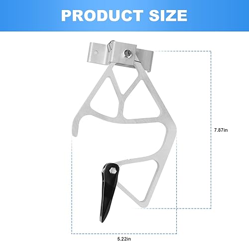 Miniatura 2 de Kit de bloqueo de peldaños 28-11 para cerraduras de escalera de extensión de aluminio Werner, compatible con escalera de extensión Werner