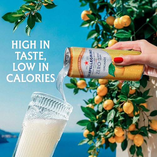 Image of Sanpellegrino Zero Grams Added Sugar Italian Sparkling Drinks, Sparkling Fruit Beverage, Made with Natural Flavors, Build Your Own Variety Pack, 12-Pack