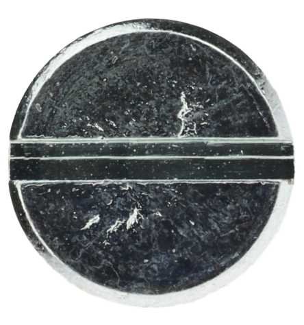 Reidl Flachkopfschrauben mit Schlitz und Ansatz 10 x 16 mm DIN 923 5.8 galv. verzinkt farblos 50 Stück