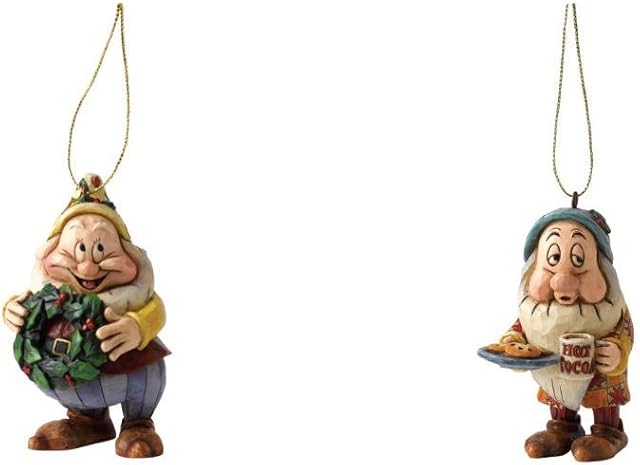 Disney Traditions Happy Hanging Ornament & Traditions Sleepy Hanging Ornament