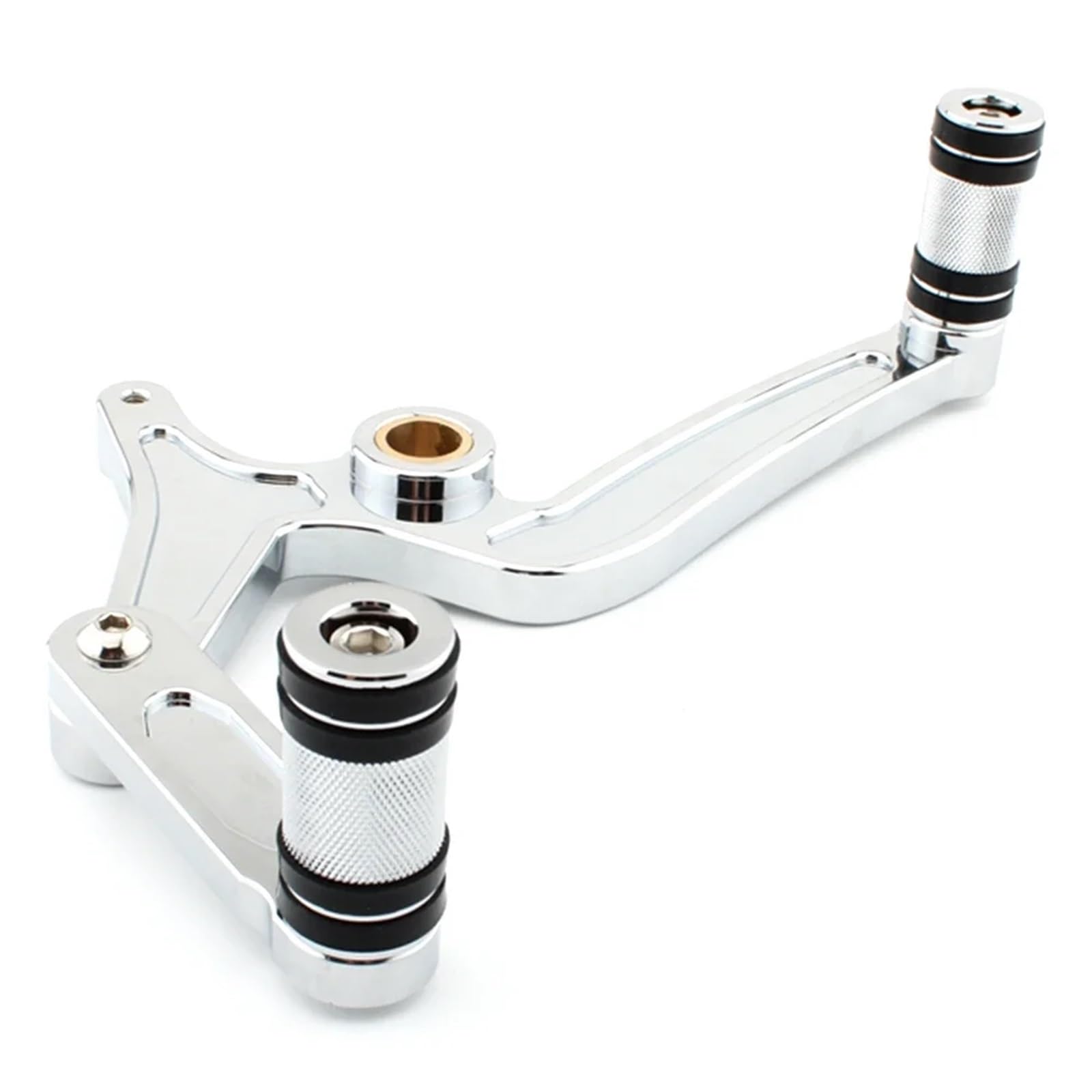 Lkhjdbiy Chrome-B Type Shift Peg Fit For Shift Levers 2015-2022 For Indian Scouts Hussar Bobber/Scout Sixty Motorcycle Heel/Toe Gear Shifter Heel Toe Shifter Levers(Chrome-B Type)