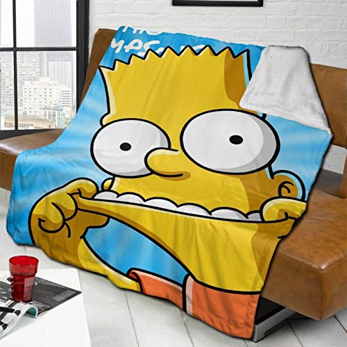 ブランケット The Simpsons ザ・シンプソンズ 毛布 掛け布団 タオルケット シルバーフォックス シープボア 二枚合わせ やわらかい 肌触り良い あたたかい 防寒対策 通気性 耐久性 シワにならない 毛玉にならない 毛羽落ちしにくい 大判 かわいい おしゃれ 人気 北欧 家庭用 オフィス アウトドア トラベル 車用 インテリア プレゼント ギフト 102*127cm 153*204cm
