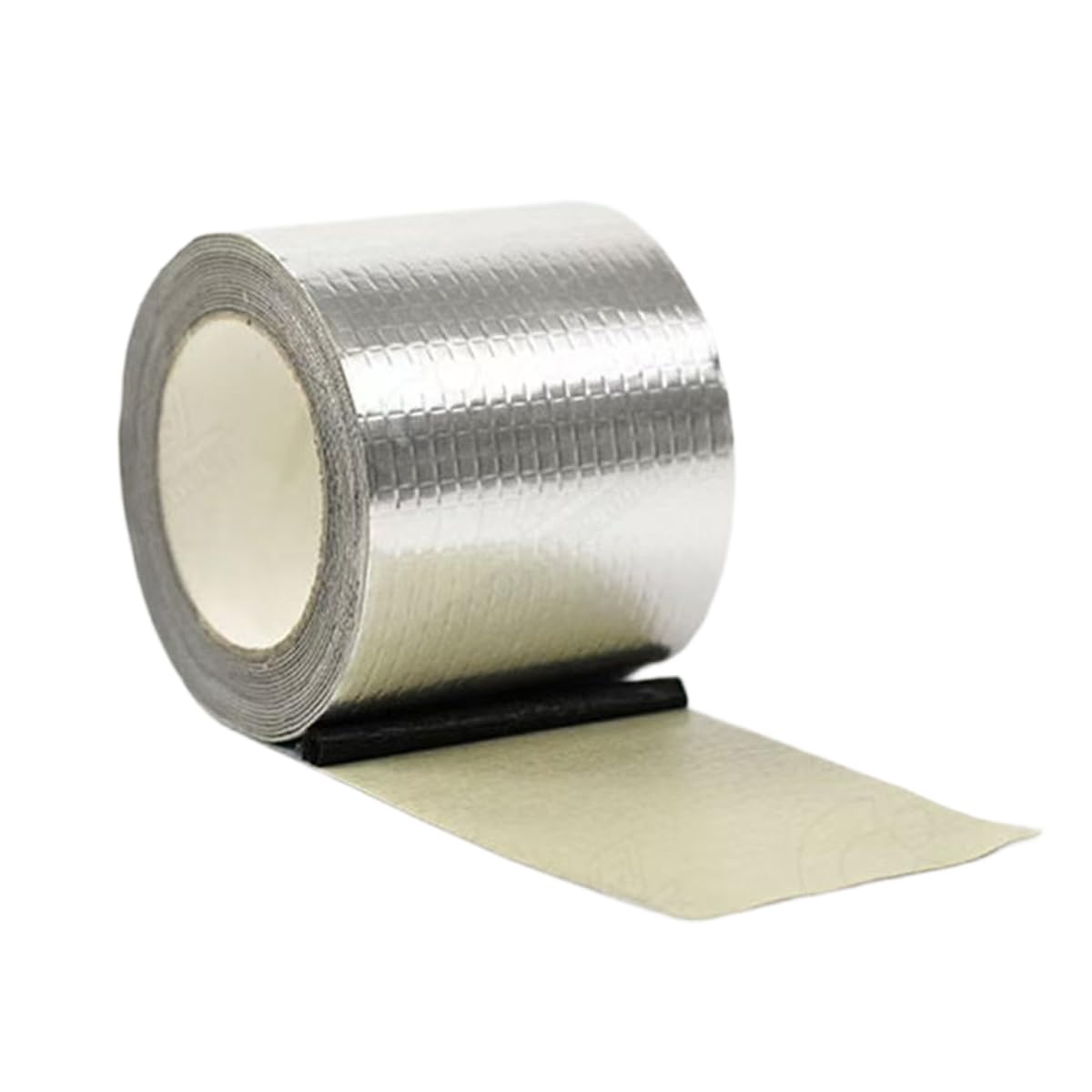 Butyl Aluminum Foil Tape Waterproof Sealing Tape is Used for Repairing Sunshades Window Glass and Edpm Roof Leaks in Cement Faced RVS