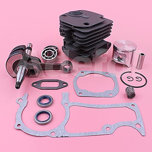 Kit Cylindre Piston 48mm Carré Haute Compression avec Joint et Roulement à Aiguilles