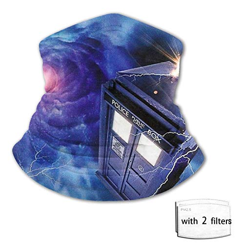 Doc-Tor Cover Who Breathable Neck Gaiter Face Cover Mask Unisex Neck Scarf Outdoor Uv Protection