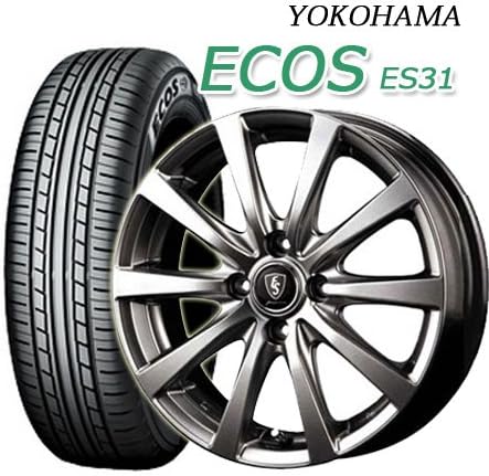 Amazon 4本セット 13インチ Yokohama ヨコハマ Ecos Es31 155 65r13 低燃費タイヤ ユーロスピード G10 Jwl T規格適合 人気ホイール 4 00 13 新品ノーマルタイヤ ホイール4本セット ホイール組込 バランス調整 窒素充填済みでお届け 届いたらすぐ