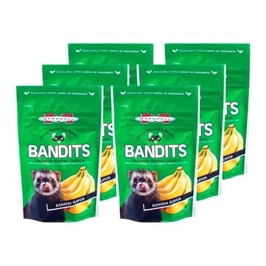 Bandits Banana Flavor Ferret Treats
