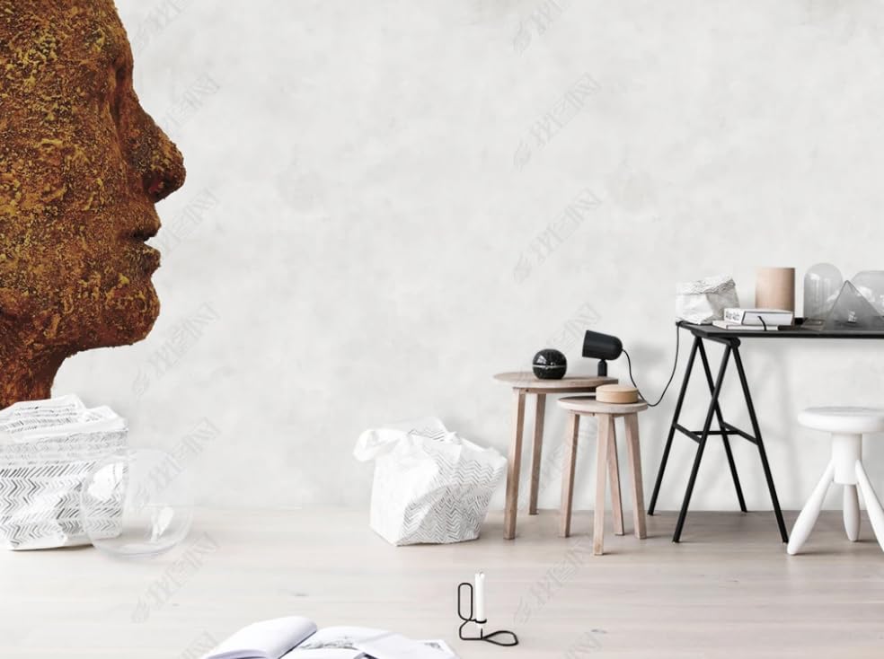 Papier peint intissé avec portrait stéréoscopique pour poster géant mural 150x105 cm