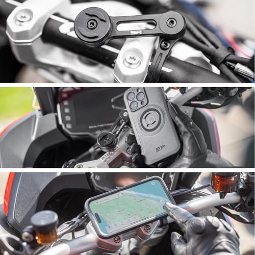 Support compatible avec iPhone 16 Pro Max SP CONNECT Moto Bundle anti vibration guidon - 7