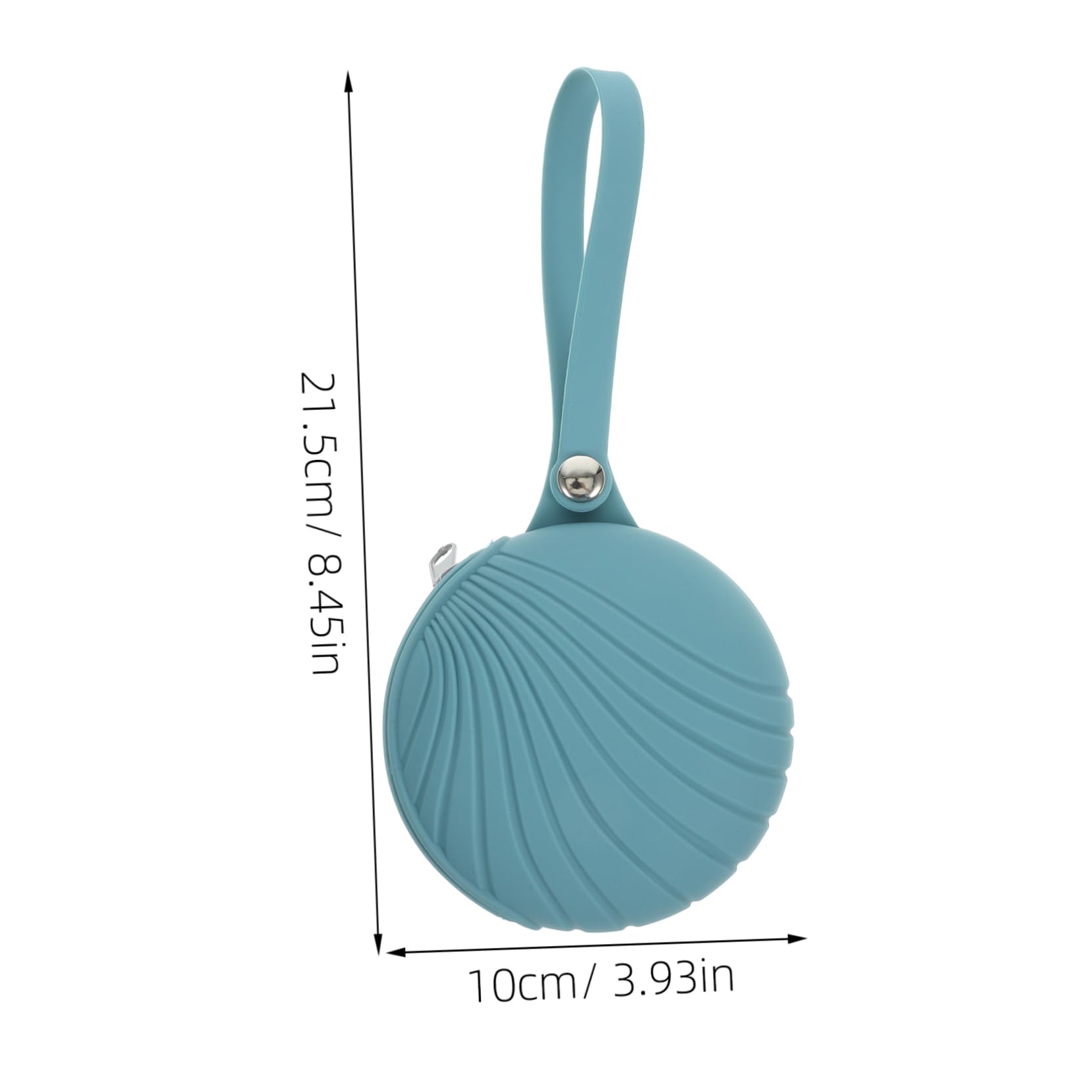 TOVINANNA Travel-Friendly Pacifier Bag Baby Pacifier Case Holder Soft Silicone Compact Pouch for Pacifier Storage