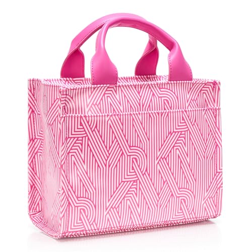 Bolso Tote pequeño de lona para mujer DKNY miniatura 2