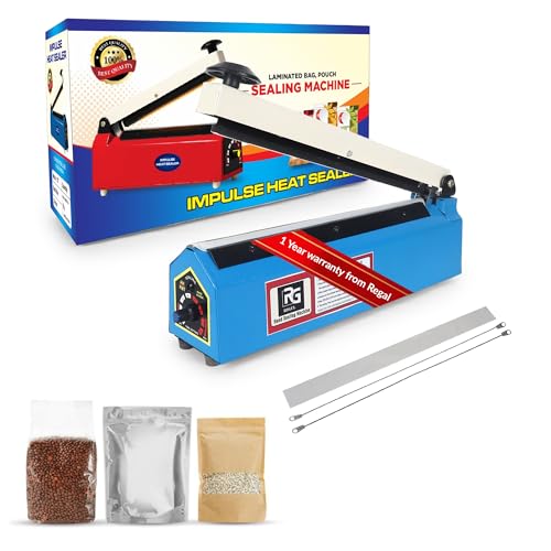 Image of RIGEL Sealing Machine for Food Packets Sealer, 16 Inch-400 MM | 1-Year Warranty | Packet Sealer Machine, Packing Machine, Poly Sealing Machine, Full Customer Support by RIGEL